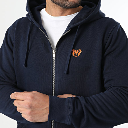 Sale Môme Paris - Sudadera con Capucha Patch Bordado Osito Azul Marino