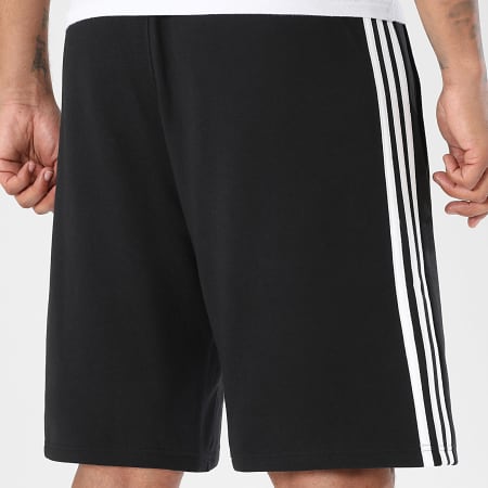 Adidas Originals - Short Jogging A Bandes 3 Stripes KE3566 Noir Blanc