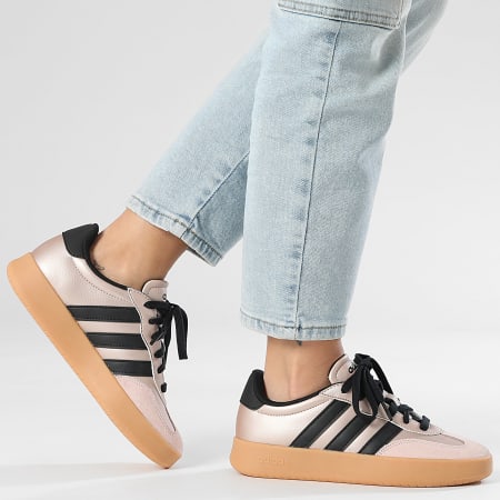 Adidas Sportswear - Baskets Femme Barreda JP5958 Sandy Pink Metallic Core Black Gum 3