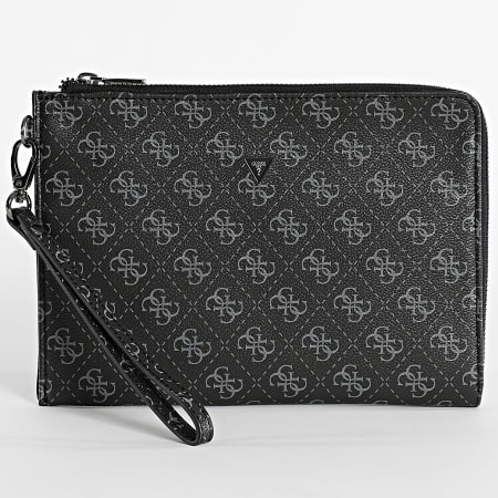 Guess - Bolso de mano PMBALOP-P5235 Negro Gris Antracita