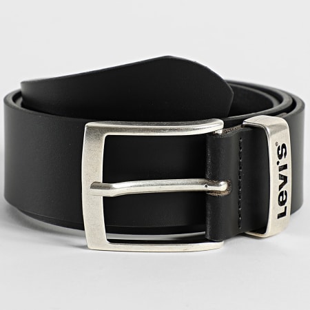Levi's - Ceinture 38016 Noir Argenté