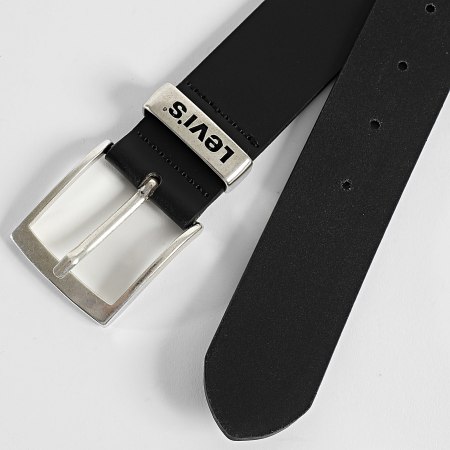 Levi's - Ceinture 38016 Noir Argenté