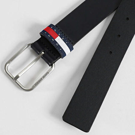 Tommy Jeans - Cinturón Ryan 3.5 Negro