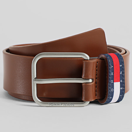 Tommy Jeans - Cinturón Ryan 3.5 Marrón Claro