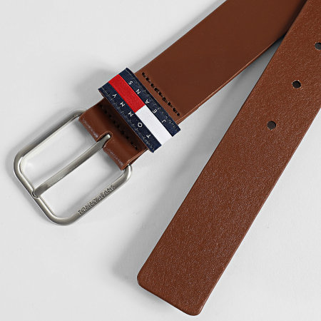 Tommy Jeans - Cinturón Ryan 3.5 Marrón Claro