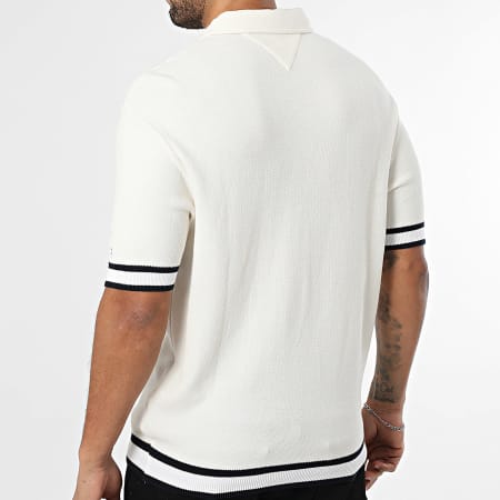 Tommy Hilfiger - Polo Manches Courtes Flatknit Classic 1620 Beige
