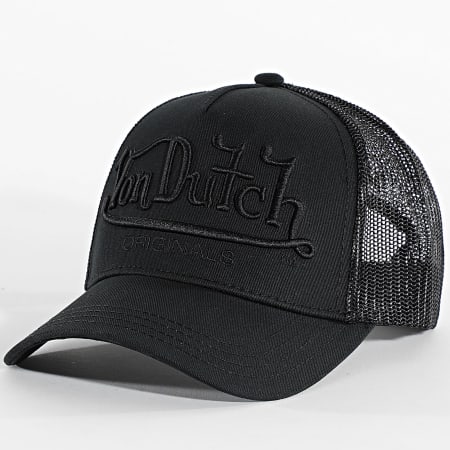 Von Dutch - Casquette Trucker Embroidery Noir