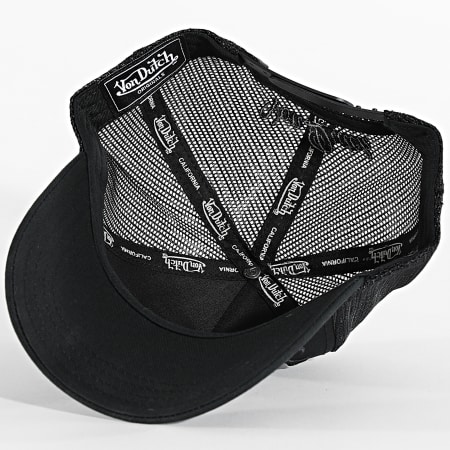 Von Dutch - Casquette Trucker Embroidery Noir