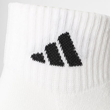 Adidas Sportswear - Lot De 3 Paires De Chaussettes Essential Ankle JZ0528 Blanc