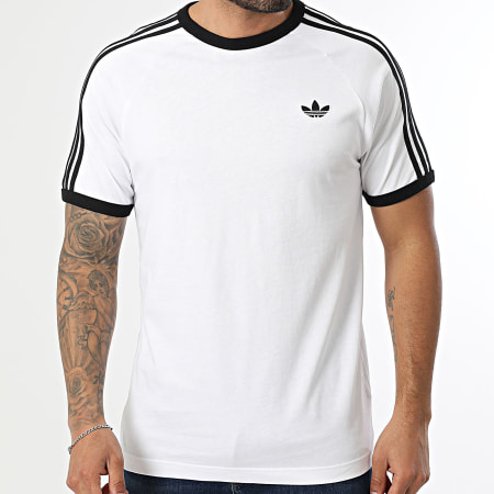 Adidas Originals - Tee Shirt 3 Stripes KE3537 Blanc