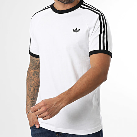 Adidas Originals - Tee Shirt 3 Stripes KE3537 Blanc