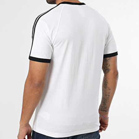 Adidas Originals - Tee Shirt 3 Stripes KE3537 Blanc