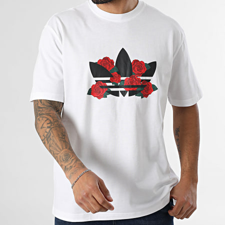 Adidas Originals - Tee Shirt GFX KS7614 Blanc