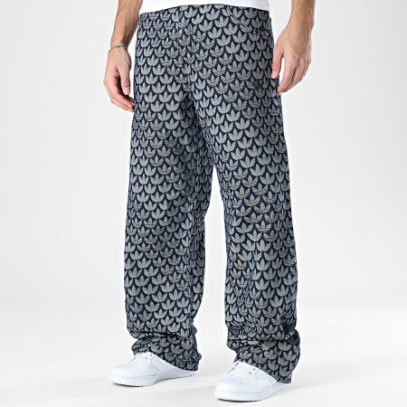 Adidas Originals - Vaquero Monograma KD0399 Azul Bruto Blanco