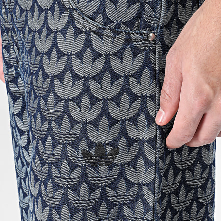 Adidas Originals - Vaquero Monograma KD0399 Azul Bruto Blanco