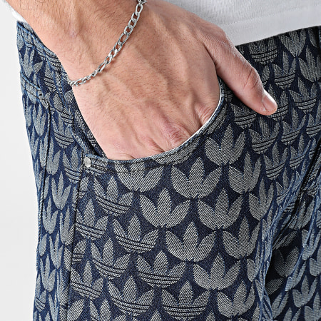 Adidas Originals - Vaquero Monograma KD0399 Azul Bruto Blanco