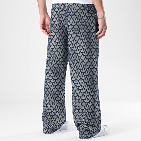 Adidas Originals - Vaquero Monograma KD0399 Azul Bruto Blanco