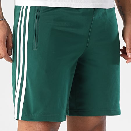 Adidas Originals - Short Jogging A Bandes Firebird KE1376 Vert Blanc