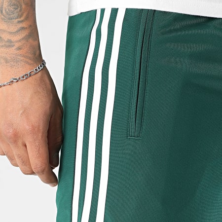 Adidas Originals - Short Jogging A Bandes Firebird KE1376 Vert Blanc
