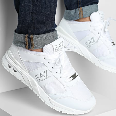 EA7 Emporio Armani - Sneakers 7X000656-AF13550 White Silver - Ryses