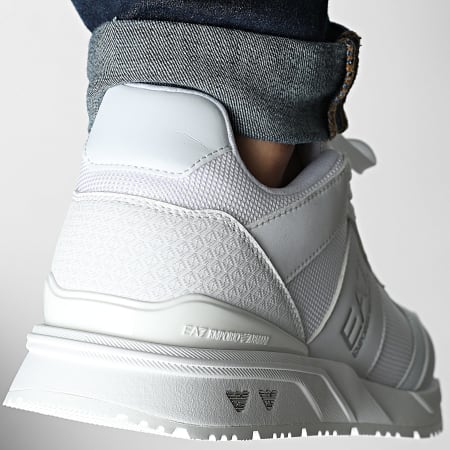 EA7 Emporio Armani - Zapatillas 7X000656-AF13550 Blanca Plata