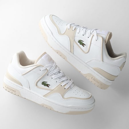 Lacoste - Baskets Femme Courtcage Set 1261 White Off White