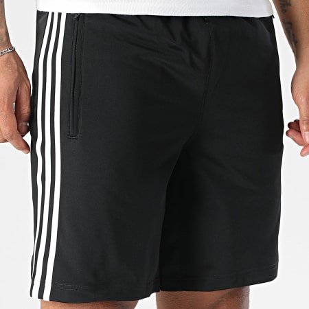 Adidas Originals - Short Jogging A Bandes Firebird KE1379 Noir Blanc