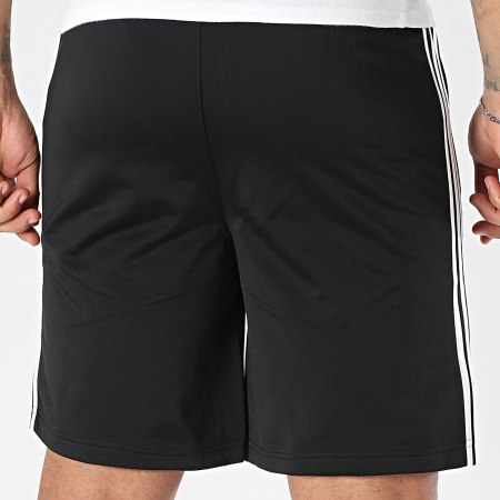 Adidas Originals - Short Jogging A Bandes Firebird KE1379 Noir Blanc