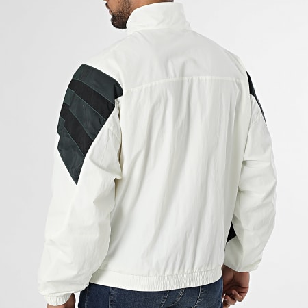Adidas Originals - Veste Zippée A Bandes Santiago KS8328 Noir Beige Clair
