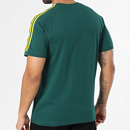 Adidas Originals - Tee Shirt A Bandes Monogram 3 Stripes KD1359 Vert