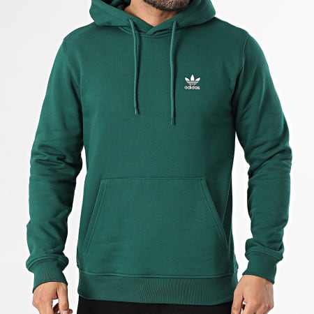 Adidas Originals - Sudadera con capucha Essential KD1322 Verde