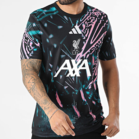 Adidas Sportswear - Maillot De Foot Slim Liverpool FC KB1447 Noir Rose Vert