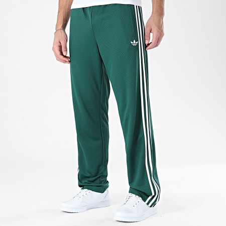 Adidas Originals - Pantalon Jogging A Bandes Firebird TP KD4080 Vert Blanc