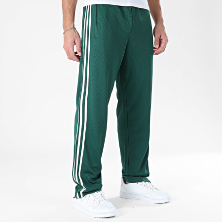 Adidas Originals - Pantalon Jogging A Bandes Firebird TP KD4080 Vert Blanc