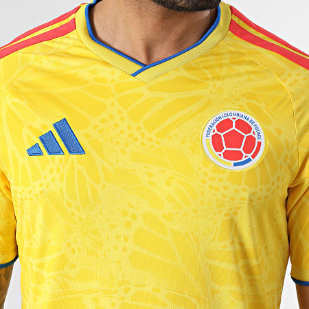 Adidas Sportswear - Maillot De Foot Col V A Bandes FCF Jersey JL6972 Jaune