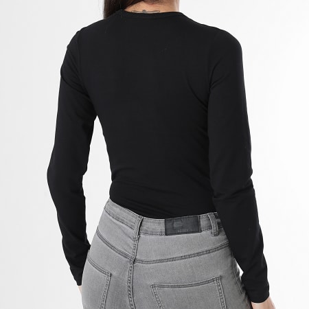 Jack And Jones - Tee Shirt Manches Longues Femme Celine Gigi Noir