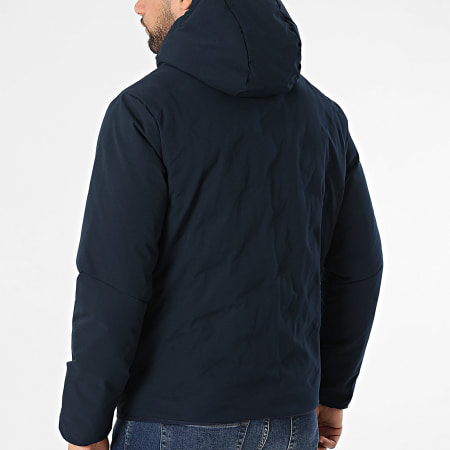 Jack And Jones - Veste Capuche Zippée Adam Hybrid Bleu Marine