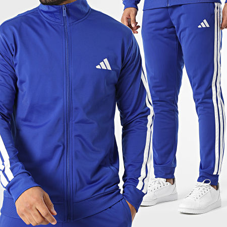 Adidas Sportswear - Ensemble De Survetement 3 Stripes Trefoil KR7770 Bleu Roi