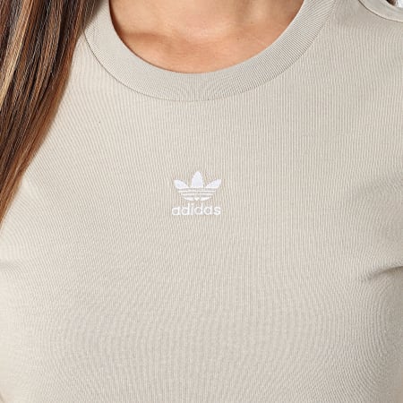 Adidas Originals - Tee Shirt Essential Slim Femme KD1352 Beige