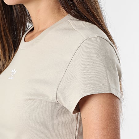 Adidas Originals - Tee Shirt Essential Slim Femme KD1352 Beige