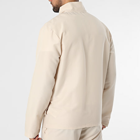 Adidas Sportswear - Ensemble Veste Zippée Et Pantalon Jogging Cargo Woven Cargo KE5890 Beige