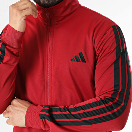 Adidas Sportswear - Ensemble De Survetement 3 Stripes Trefoil KC1357 Bordeaux