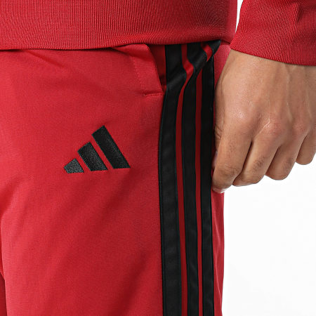 Adidas Sportswear - Ensemble De Survetement 3 Stripes Trefoil KC1357 Bordeaux