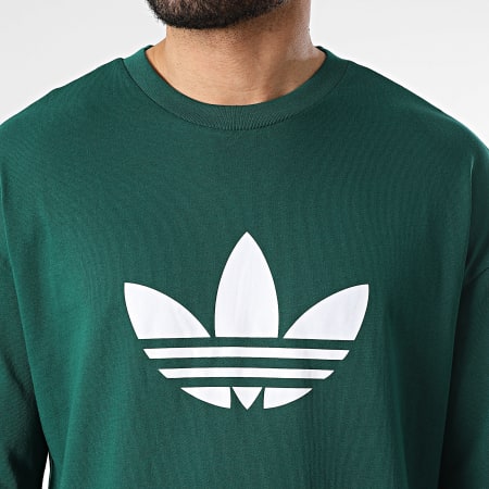 Adidas Originals - Tee Shirt Trefoil KE0900 Vert Bouteille