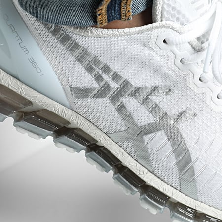 Asics - Sapatilhas Gel Quantum 360 I 1203A730 Branco Prata Pura