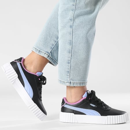 Puma - Zapatillas Mujer Carina 3.0 Jelly Heaven Jr 405053 Puma Negro Intense Lavender