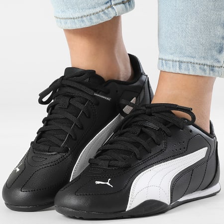 Puma - Zapatillas Mujer Puma Catch Jr 403904 Puma Negro Puma Blanco