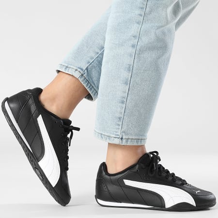 Puma - Zapatillas Mujer Puma Catch Jr 403904 Puma Negro Puma Blanco