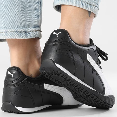 Puma - Zapatillas Mujer Puma Catch Jr 403904 Puma Negro Puma Blanco