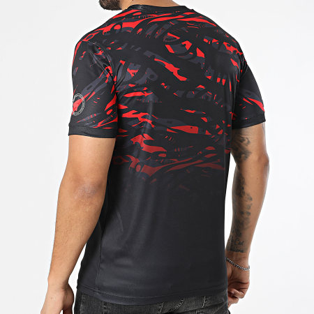 Shark Life - Camiseta Predator Negro Rojo